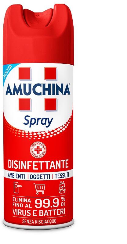 AMUCHINA SPRAY AMBIENTI OGGETTI TESSUTI 400 ML - Dolomiti e Natura