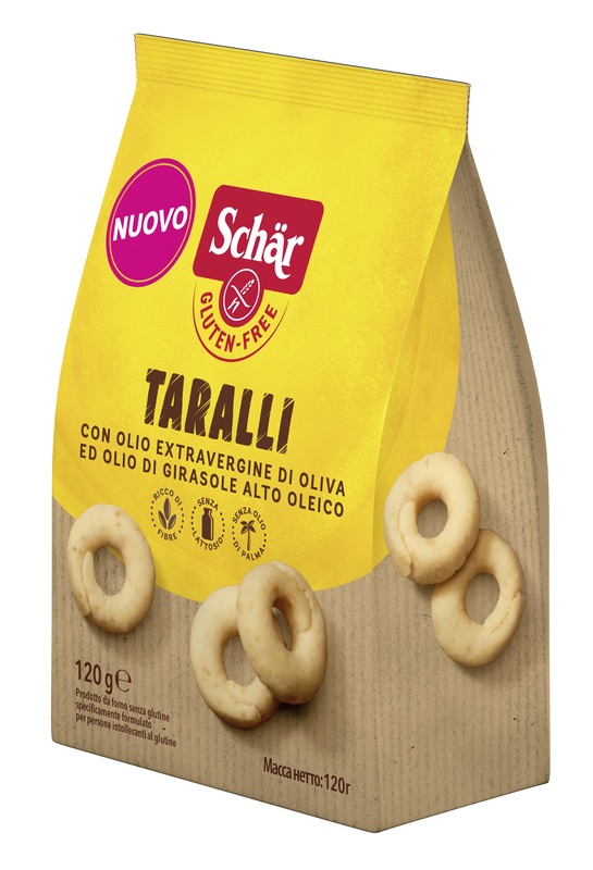 SCHAR TARALLI SENZA LATTOSIO 120 G - Dolomiti e Natura