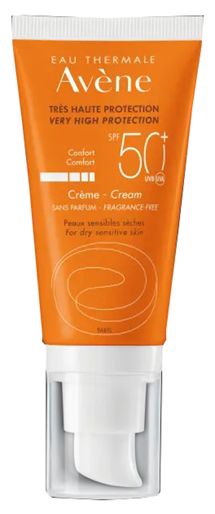 Avène Crema Senza Profumo SPF 50+ Solare Viso 50ml - Dolomiti e Natura