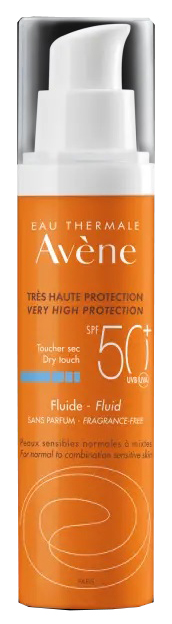 AVENE SOL FLUIDO SPF50+ SENZA PROFUMO NUOVA FORMULA 50 ML - Dolomiti e Natura