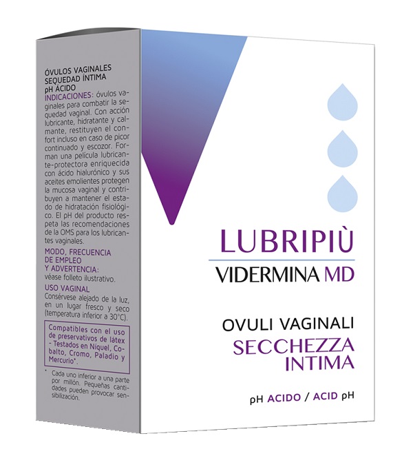 VIDERMINA LUBRIPIU' OVULI VAGINALI 2 BLISTER DA 5 OVULI - Dolomiti e Natura