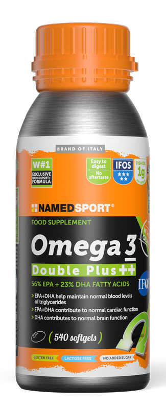 OMEGA 3 DOUBLE PLUS 540 SOFTGELS - Dolomiti e Natura