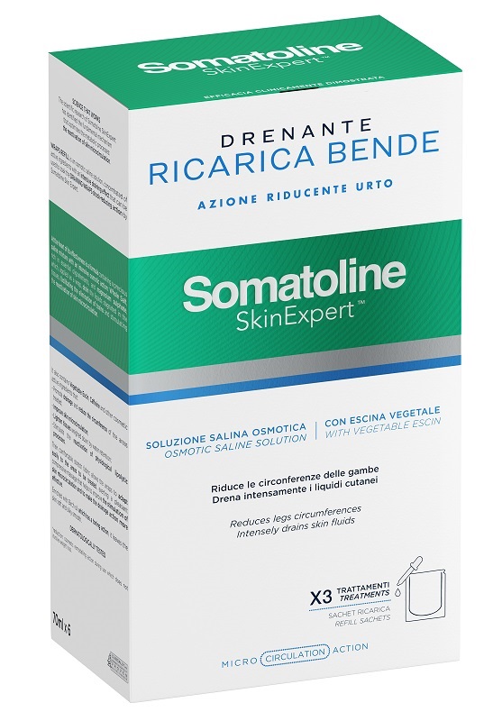 SOMATOLINE SKIN EXPERT BENDE SNELLENTI DRENANTI STARTER KIT - Dolomiti e Natura