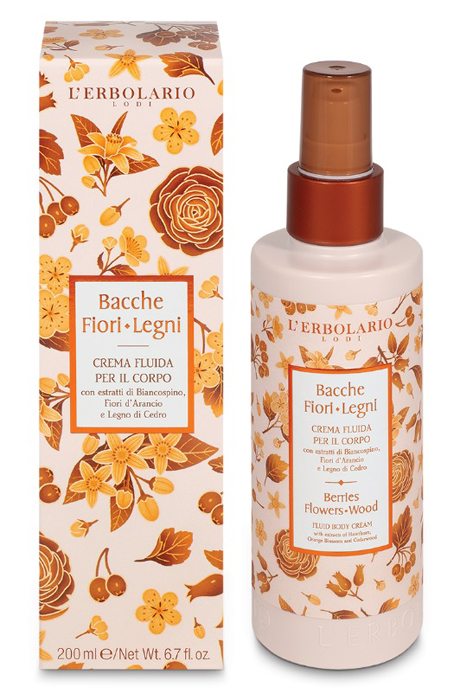 BACCHE FIORI LEGNI CREMA FLUIDA CORPO 200 ML - Dolomiti e Natura