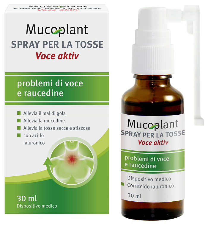 THEISS MUCOPLANT SPRAY TOSSE VOCE AKTIV 30 ML - Dolomiti e Natura