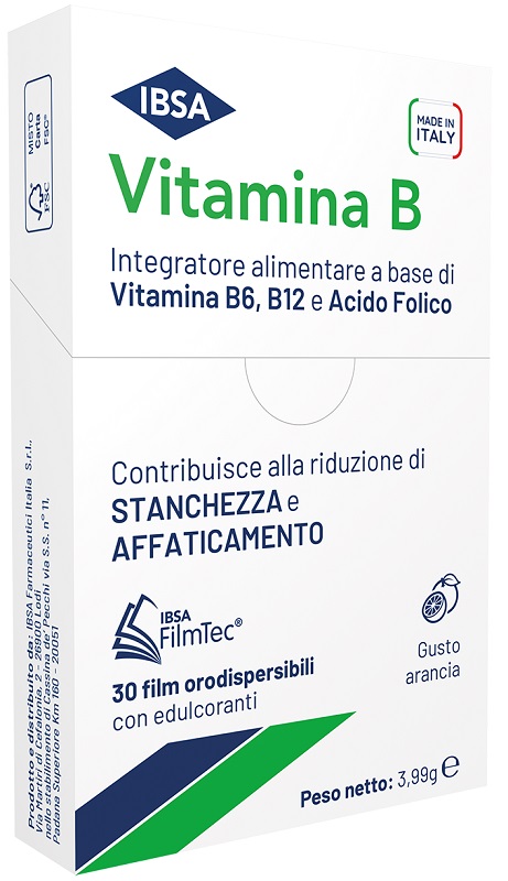 VITAMINA B IBSA 30 FILM ORALI - Dolomiti e Natura