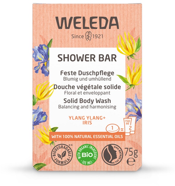 BAGNO DOCCIA SOLIDO YLANG YLANG + IRIS 75 G - Dolomiti e Natura