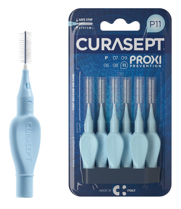CURASEPT PROXI P11 AZZURRO/LIGHT BLUE 6 PEZZI - Dolomiti e Natura