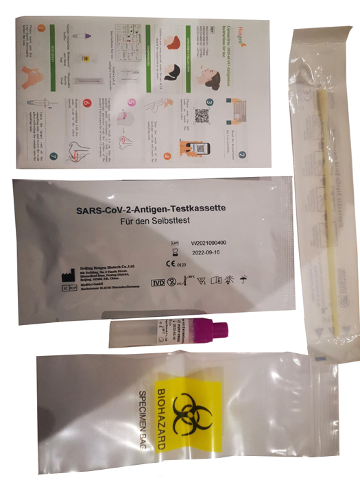 TEST ANTIGENICO RAPIDO COVID-19 HOTGEN AUTODIAGNOSTICO DETERMINAZIONE QUALITATIVA ANTIGENI SARS-COV-2 IN TAMPONI NASALI MEDIANTE IMMUNOCROMATOGRAFIA - Dolomiti e Natura