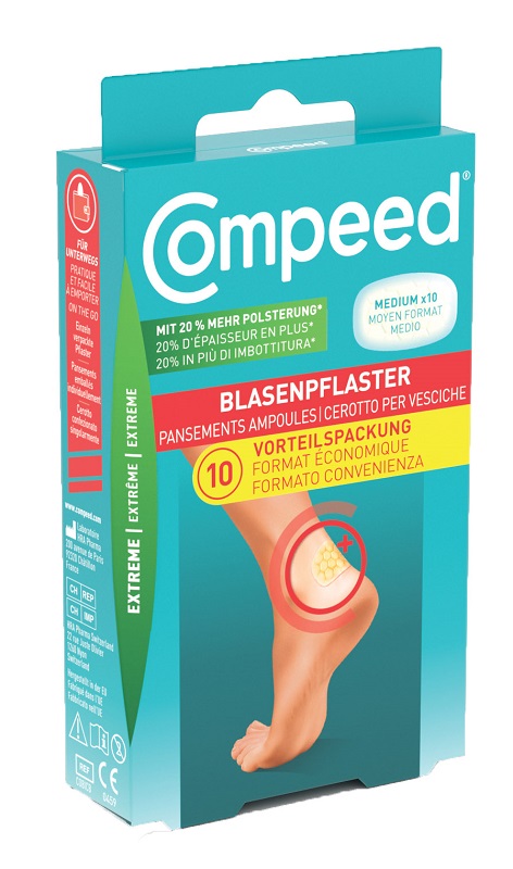 Compeed Cerotti Per Vesciche Extreme 10 Pezzi - Dolomiti e Natura