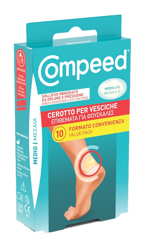 Compeed Cerotti Per Vesciche Medio 10 Pezzi - Dolomiti e Natura