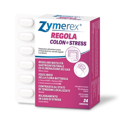 ZYMEREX REGOLA COLON E STRESS 24 COMPRESSE - Dolomiti e Natura