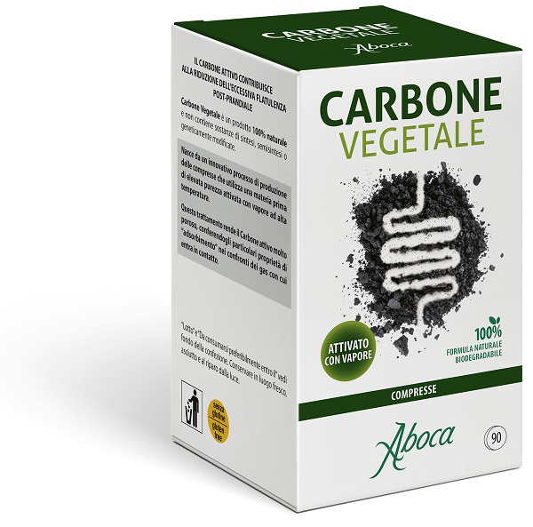 CARBONE VEGETALE 90 COMPRESSE - Dolomiti e Natura