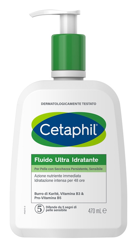 CETAPHIL FLUIDO ULTRA IDRATANTE 470 ML - Dolomiti e Natura