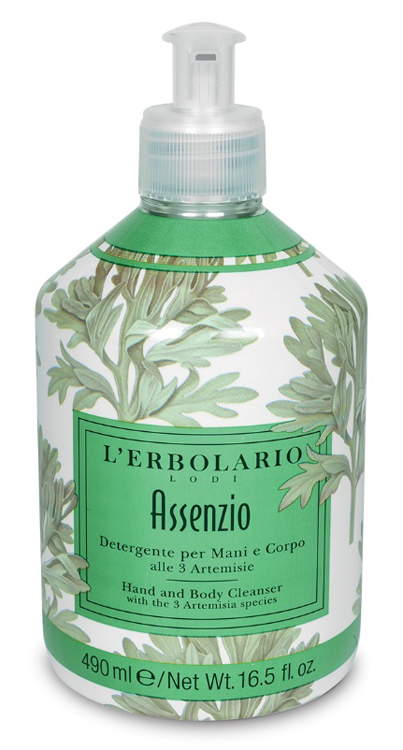 ASSENZIO FOGLIE DETERGENTE PER MANI E CORPO 490 ML EDIZIONE LIMITATA - Dolomiti e Natura
