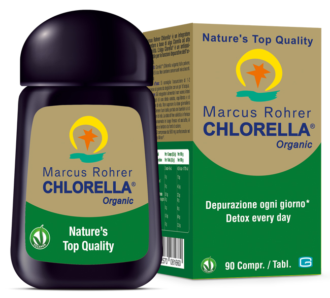 MARCUS ROHRER CHLORELLA ORGANIC 90 COMPRESSE - Dolomiti e Natura
