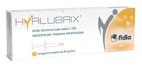 SIRINGA INTRA-ARTICOLARE HYALUBRIX ACIDO IALURONICO 1,5% 30 MG 2 ML NO ETO - Dolomiti e Natura