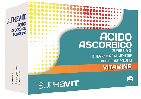 SUPRAVIT ACIDO ASCORBICO PURISSIMO 100 BUSTINE - Dolomiti e Natura