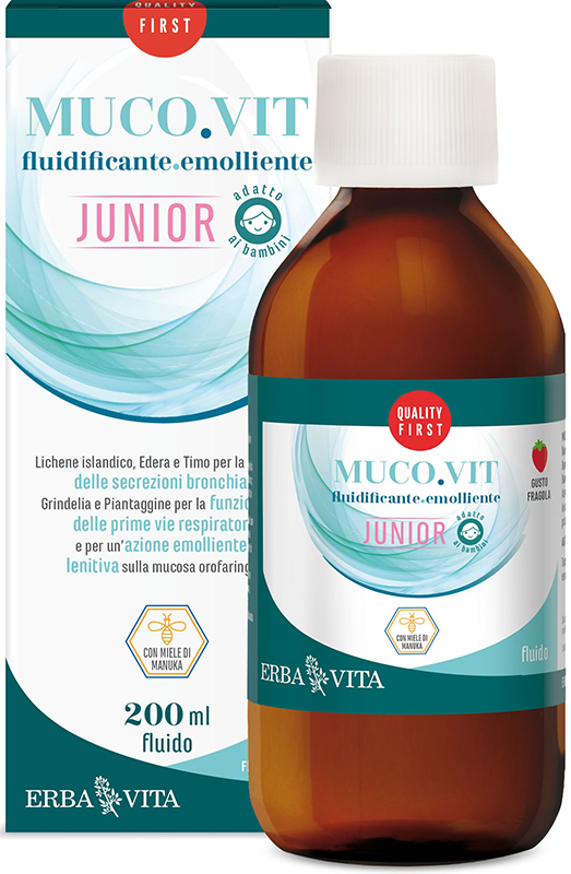 MUCOVIT FLUIDO BAMBINI 200 ML - Dolomiti e Natura