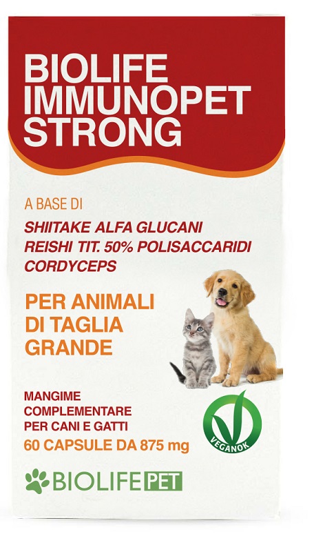 BIOLIFE IMMUNOPET STRONG 60 CAPSULE - Dolomiti e Natura