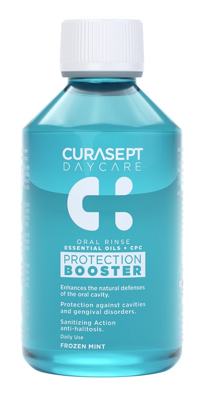 CURASEPT DAYCARE COLLUTORIO PROTECTION BOOSTER FROZEN MINT 250 ML - Dolomiti e Natura