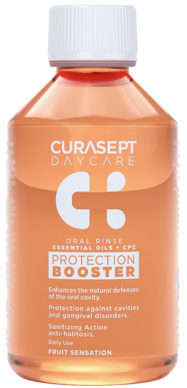 CURASEPT DAYCARE COLLUTORIO PROTECTION BOOSTER FRUIT SENSATION 500 ML - Dolomiti e Natura