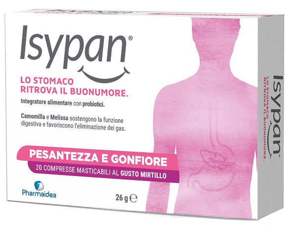 ISYPAN PESANTEZZA GONFIORE 20 COMPRESSE MASTICABILI - Dolomiti e Natura