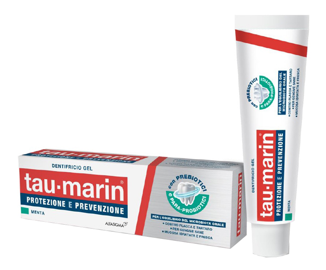 TAU MARIN DENTIFRICIO MENTA PROTEZIONE PREVENZIONE 75 ML - Dolomiti e Natura