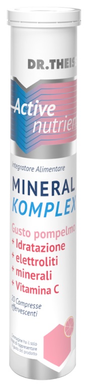 THEISS ACTIVE NUTRIENT MINERAL COMPLEX POMPELMO 20 COMPRESSE EFFERVESCENTI - Dolomiti e Natura