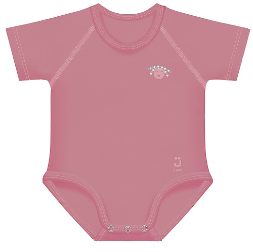 BODY 0-36 MESI BIO COTTON WARM TRIBE OLD ROSE - Dolomiti e Natura