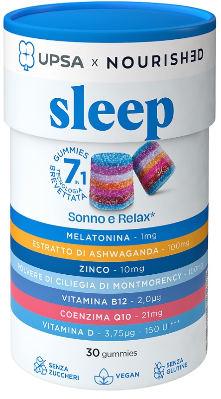 UPSA X NOURISHED SLEEP 30 GUMMIES - Dolomiti e Natura