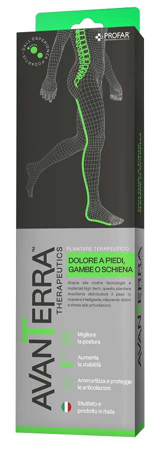 PLANTARE TERAPEUTICO PROFAR AVANTERRA DOLORE A PIEDI GAMBE O SCHIENA LUNGO 39/40 - Dolomiti e Natura