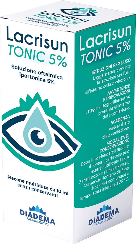 SOLUZIONE OFTALMICA IPERTONICA LACRISUN TONIC 5% 10 ML - Dolomiti e Natura