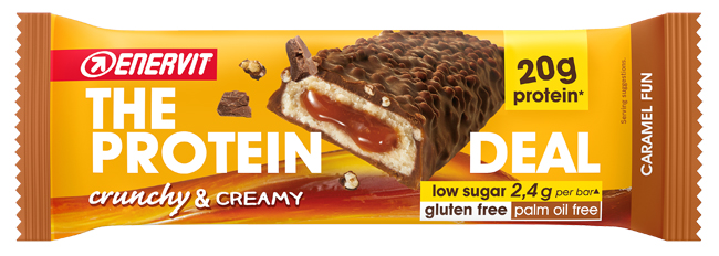 THE PROTEIN DEAL CARAMEL FUN BARRETTA 55 G - Dolomiti e Natura