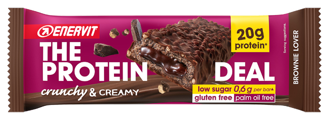 THE PROTEIN DEAL BROWNIE LOVER BARRETTA 55 G - Dolomiti e Natura