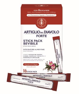 ARTIGLIO DEL DIAVOLO FORTE 16 STICK PACK BEVIBILI DA 12 ML - Dolomiti e Natura