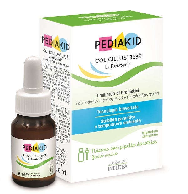 PEDIAKID COLICILLUS BEBE + REUTERI 8 ML - Dolomiti e Natura