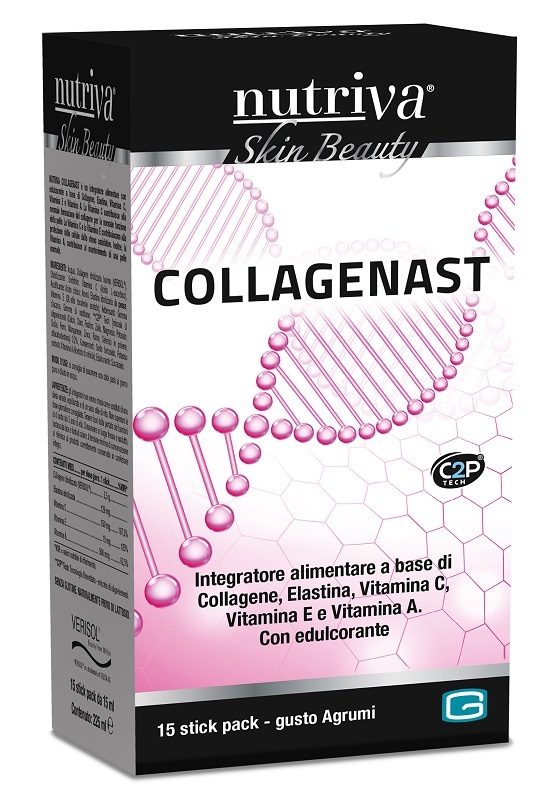 NUTRIVA COLLAGENAST 15 STICK PACK 15 ML - Dolomiti e Natura