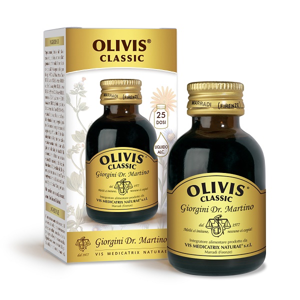 OLIVIS CLASSIC LIQUIDO ALCOOLICO 50 ML - Dolomiti e Natura