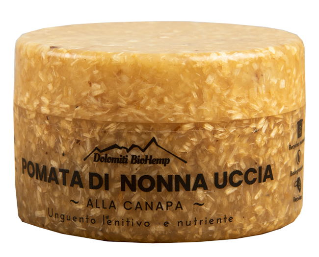 DOLOMITI BIOHEMP POMATA DI NONNA UCCIA 60 ML - Dolomiti e Natura