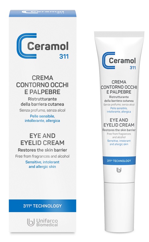 CERAMOL CREMA CONTORNO OCCHI E PALPEBRE 15 ML - Dolomiti e Natura