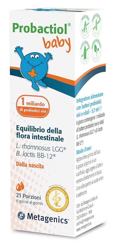 PROBACTIOL BABY GOCCE 21 PORZIONI 5 ML - Dolomiti e Natura