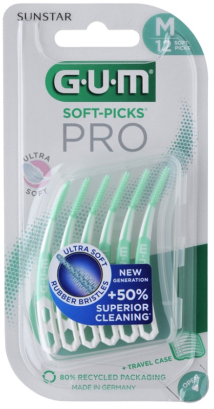 GUM SOFT PICK PRO MEDIUM 12 PEZZI - Dolomiti e Natura