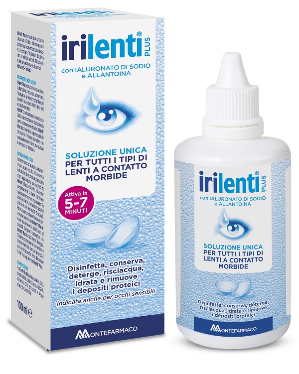 SOLUZIONE UNICA PER LENTI A CONTATTO IRILENTI 100 ML - Dolomiti e Natura