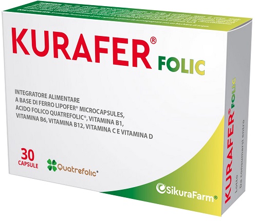 KURAFER FOLIC 30 CAPSULE - Dolomiti e Natura