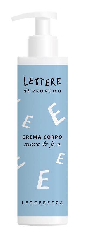 LETTERE DI PROFUMO CREMA CORPO LETTERA E 200 ML - Dolomiti e Natura