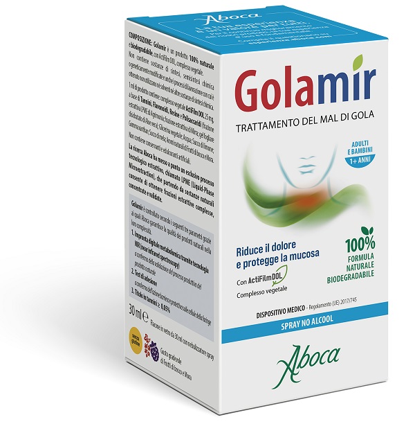 GOLAMIR SPRAY NO ALCOL 30 ML - Dolomiti e Natura