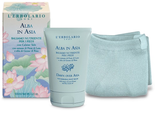 ALBA IN ASIA BALSAMO NUTRIENTE PER I PIEDI CON CALZINI TABI 100 ML - Dolomiti e Natura