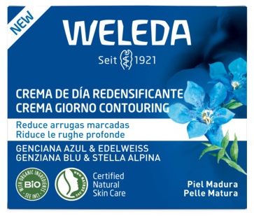 CREMA GIORNO CONTOURING GENZIANA BLU & STELLA ALPINA 40 ML - Dolomiti e Natura