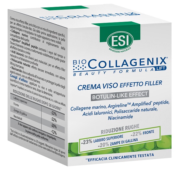 ESI BIOCOLLAGENIX CREMA VISO EFFETTO FILLER 50 ML - Dolomiti e Natura